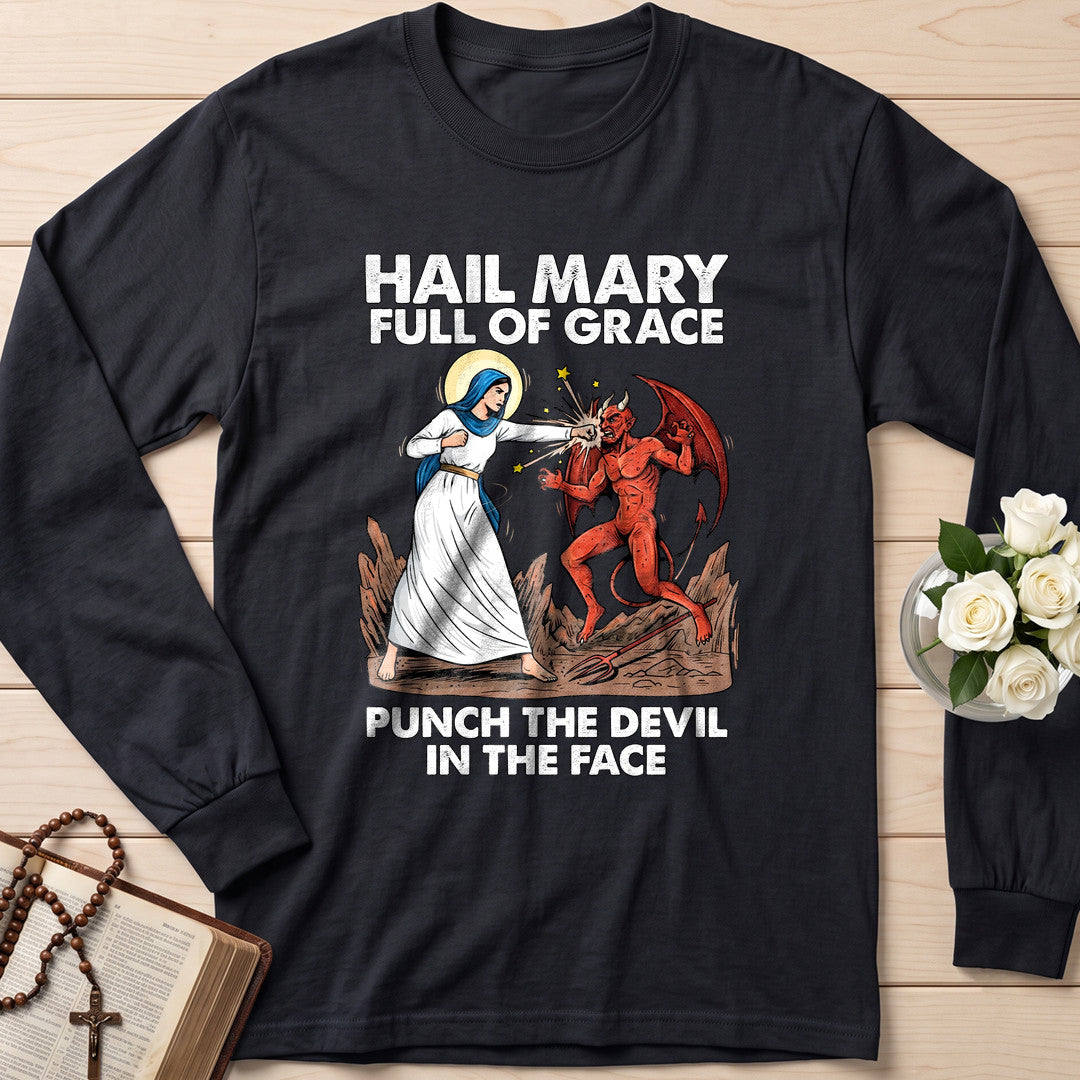 Hail Mary Full Of Grace Punch The Devil In The Face 03