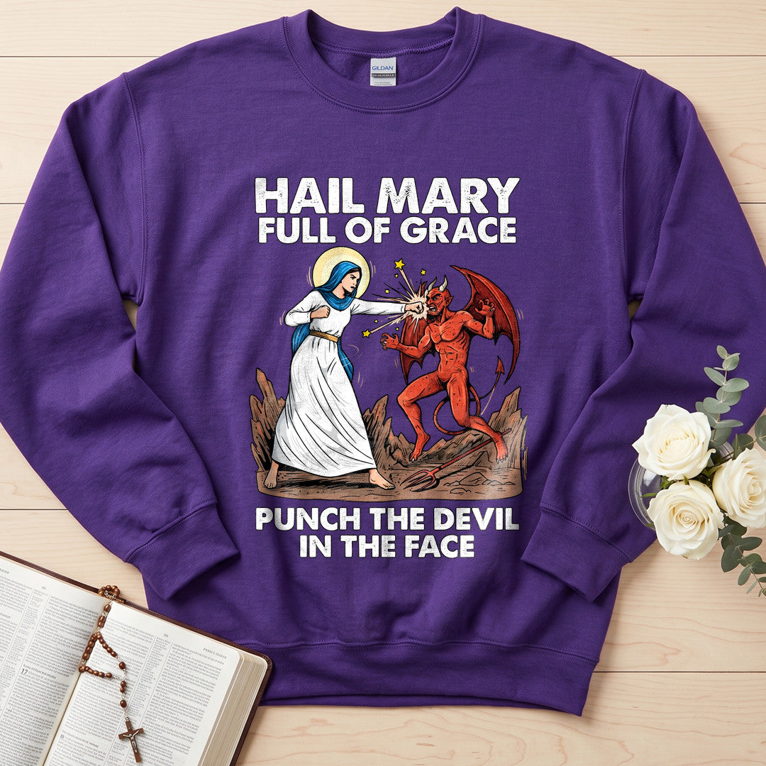 Hail Mary Full Of Grace Punch The Devil In The Face 03