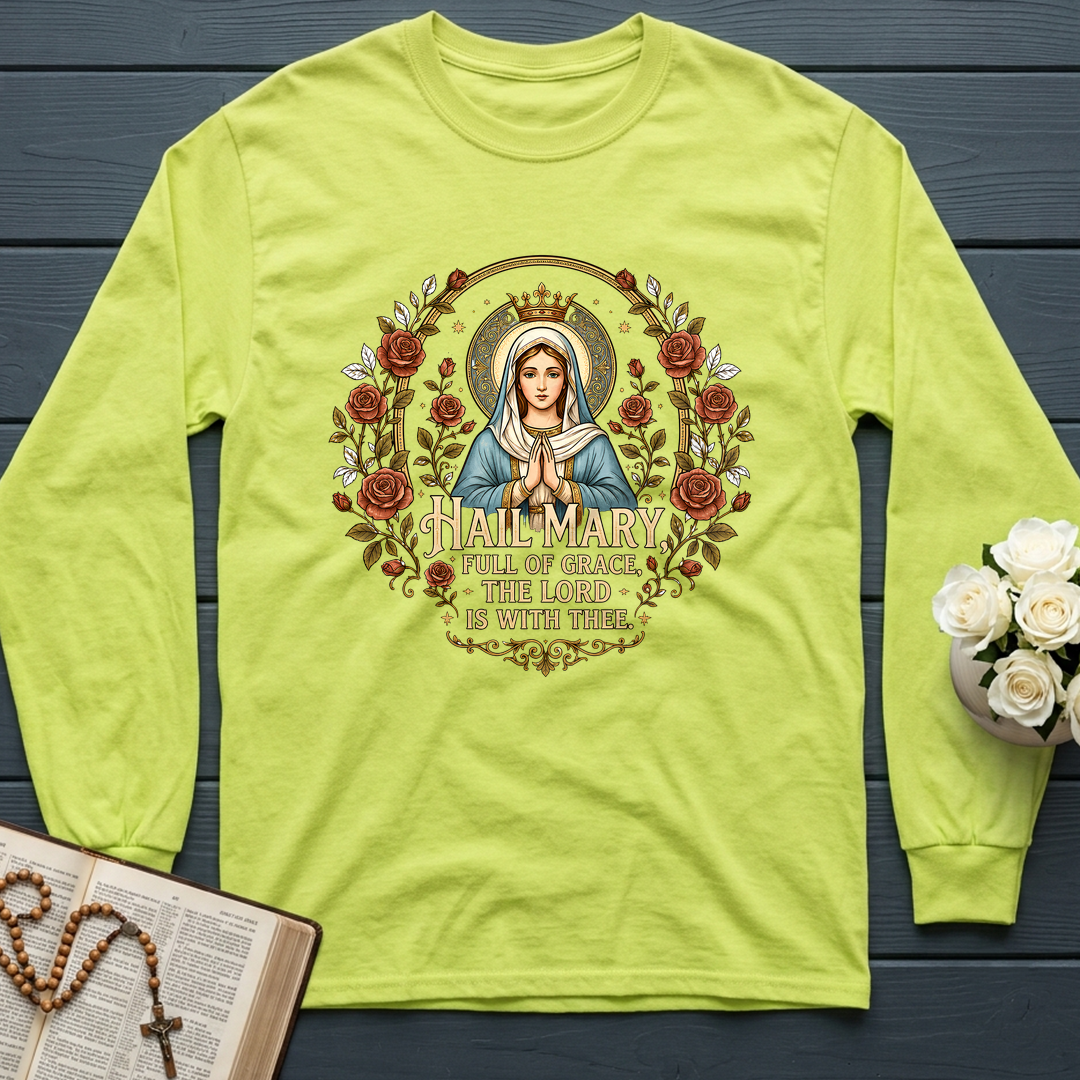 Hail Mary Full Of Grace The Lord Is With Thee 01