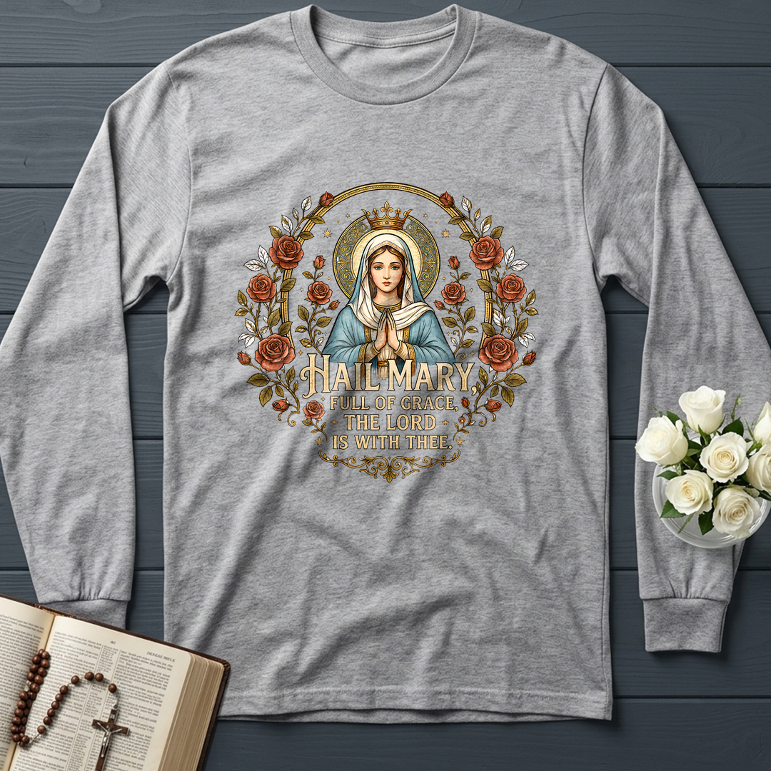 Hail Mary Full Of Grace The Lord Is With Thee 01