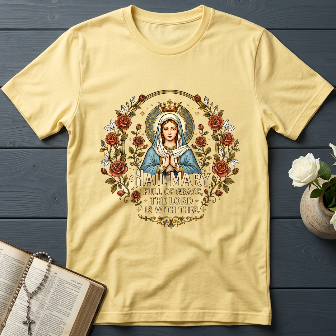 Hail Mary Full Of Grace The Lord Is With Thee 01
