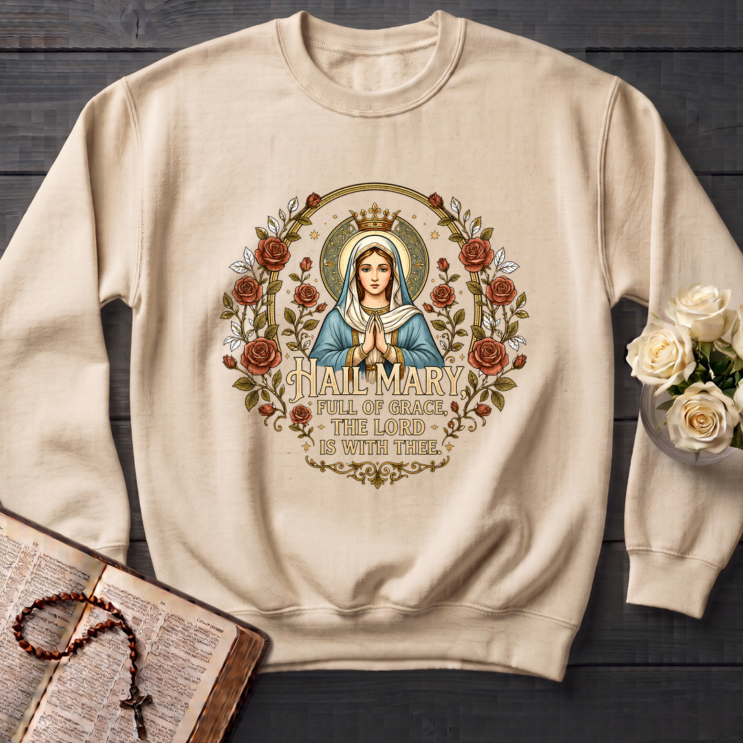 Hail Mary Full Of Grace The Lord Is With Thee 01
