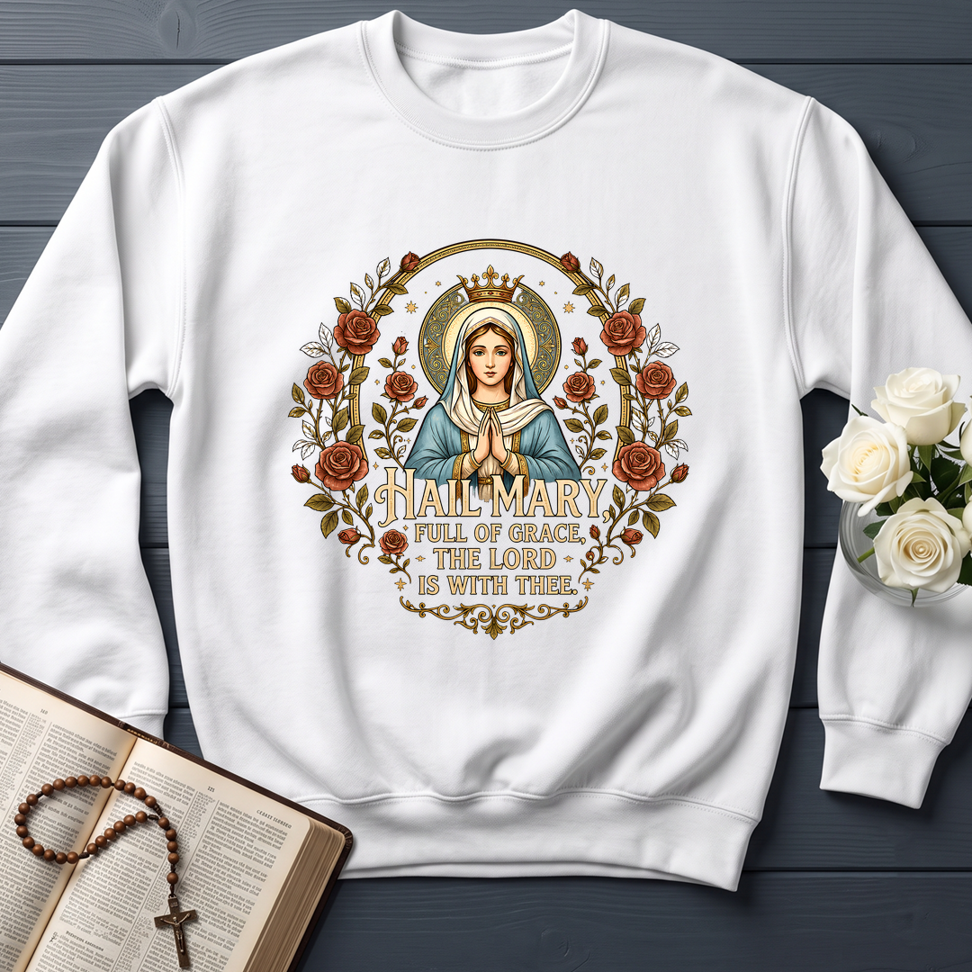 Hail Mary Full Of Grace The Lord Is With Thee 01