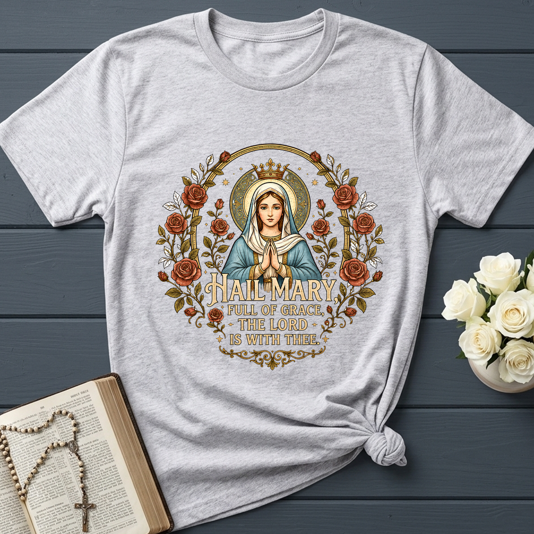 Hail Mary Full Of Grace The Lord Is With Thee 01