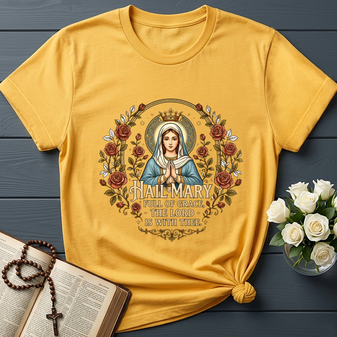 Hail Mary Full Of Grace The Lord Is With Thee 01