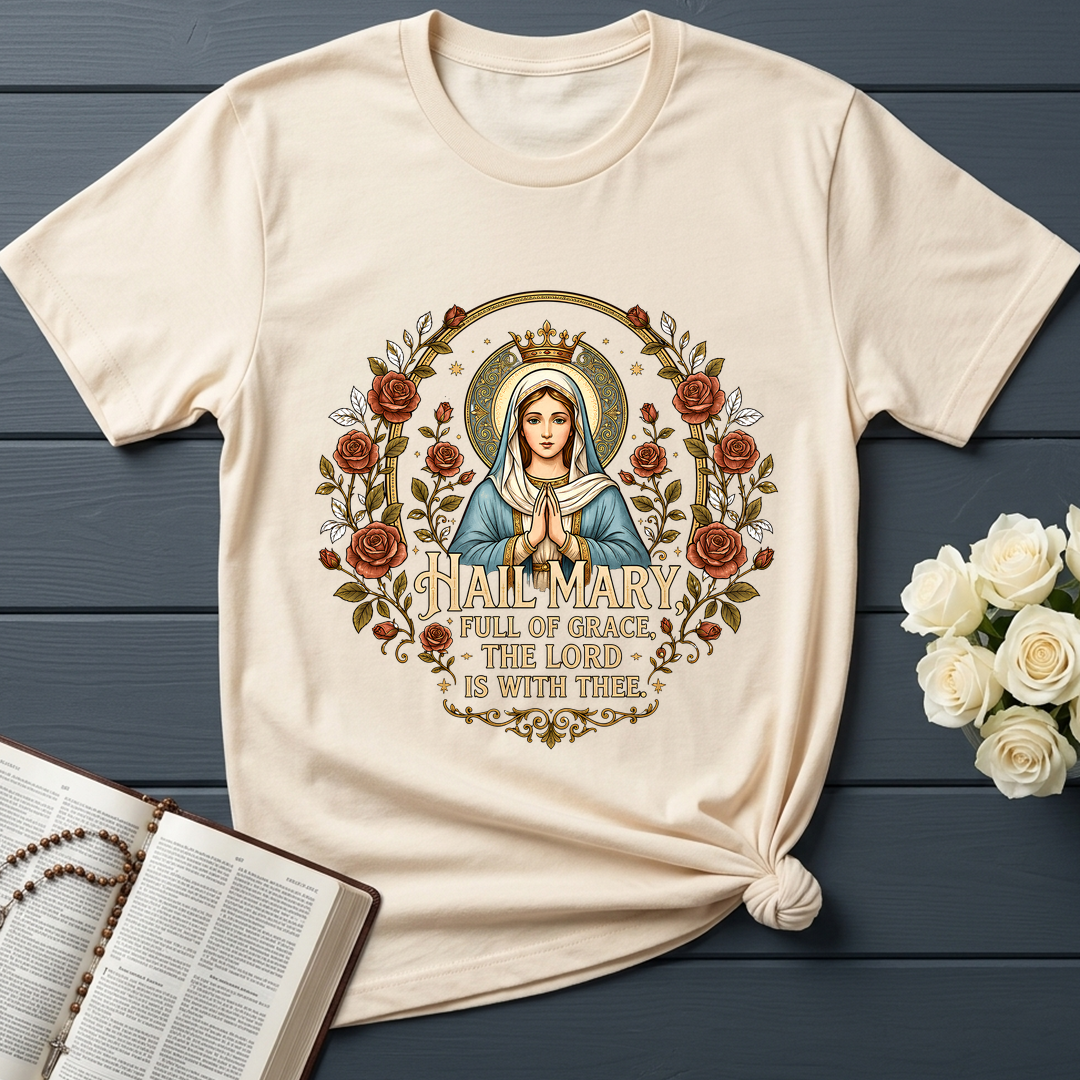 Hail Mary Full Of Grace The Lord Is With Thee 01