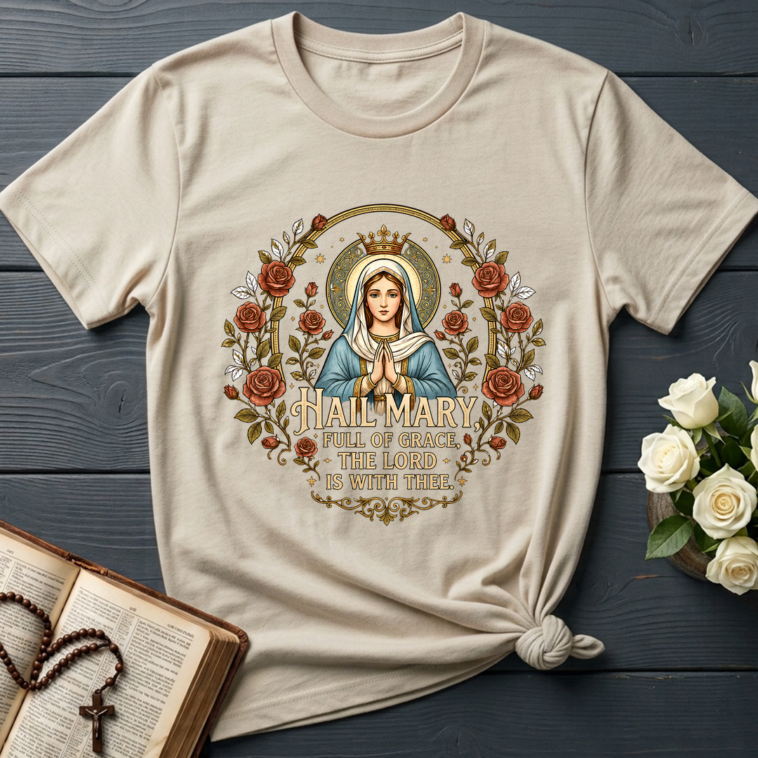 Hail Mary Full Of Grace The Lord Is With Thee 01