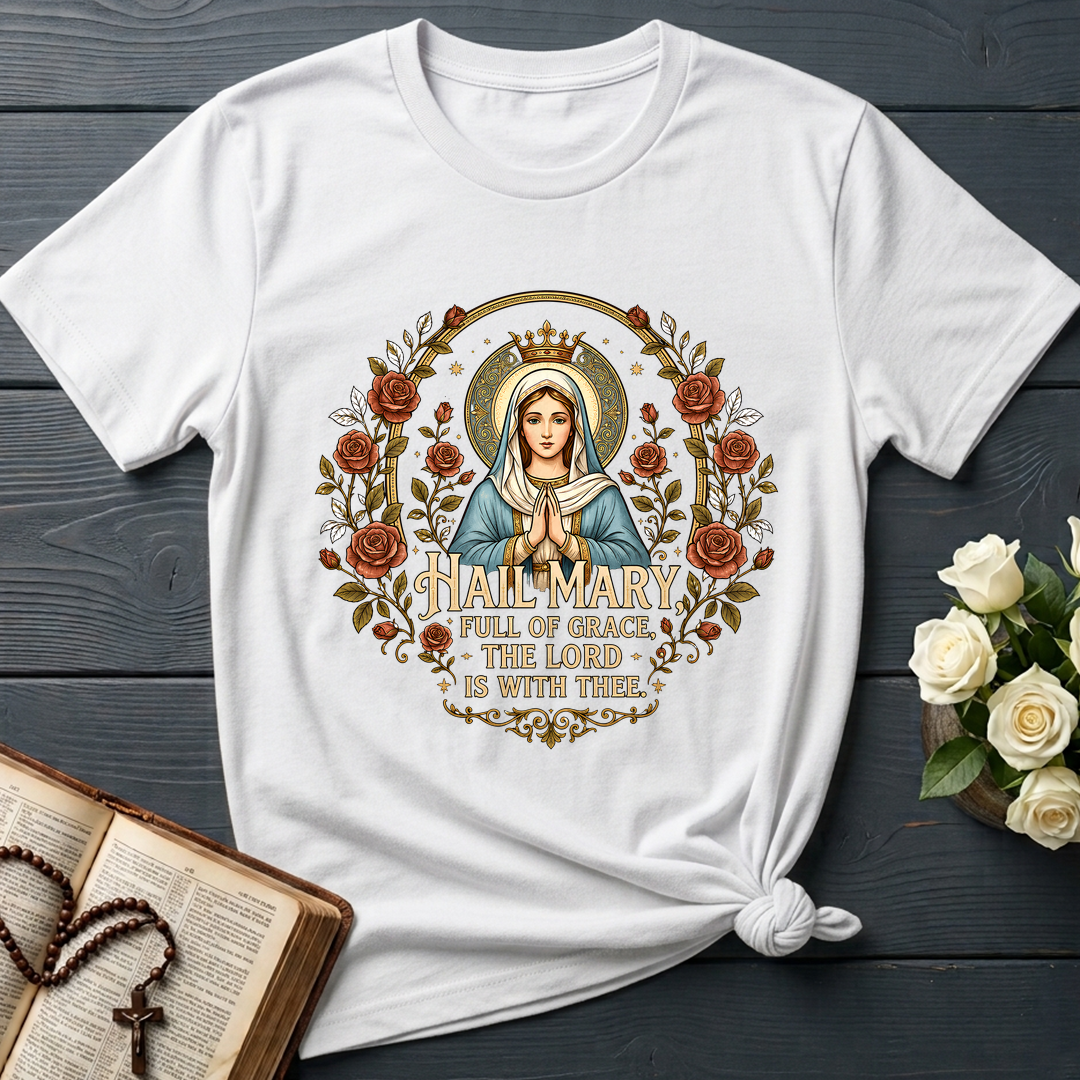 Hail Mary Full Of Grace The Lord Is With Thee 01