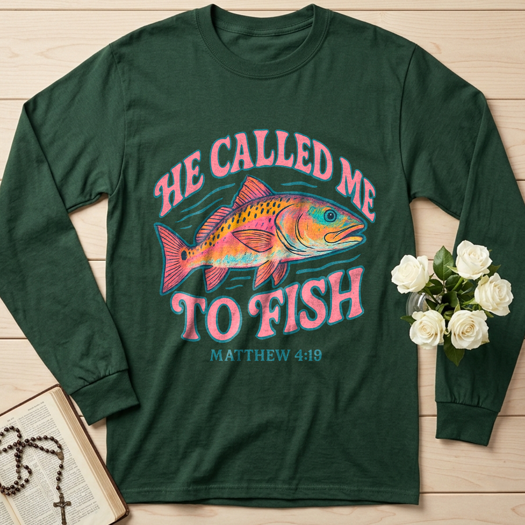 He Called Me To Fish Matthew 4.19 01