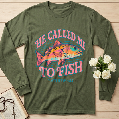 He Called Me To Fish Matthew 4.19 01