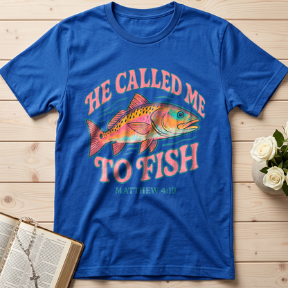 He Called Me To Fish Matthew 4.19 01