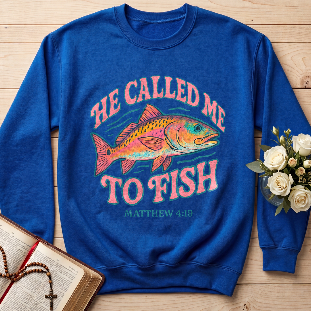 He Called Me To Fish Matthew 4.19 01