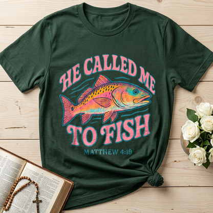 He Called Me To Fish Matthew 4.19 01