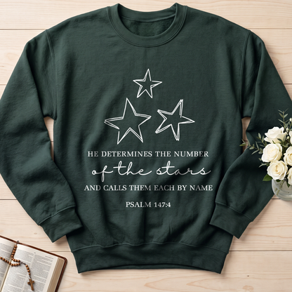 He Determines The Number Of The Stars And Calls Them Each By Name Psalm 147.4 01