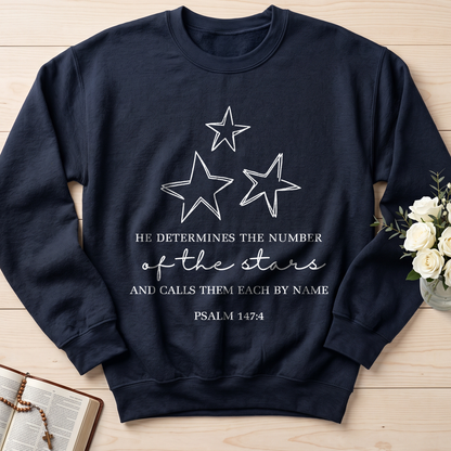 He Determines The Number Of The Stars And Calls Them Each By Name Psalm 147.4 01