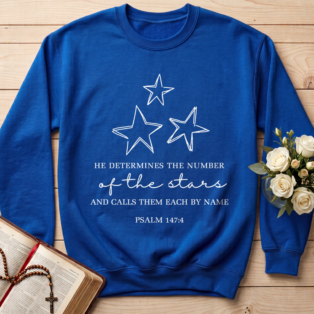 He Determines The Number Of The Stars And Calls Them Each By Name Psalm 147.4 01