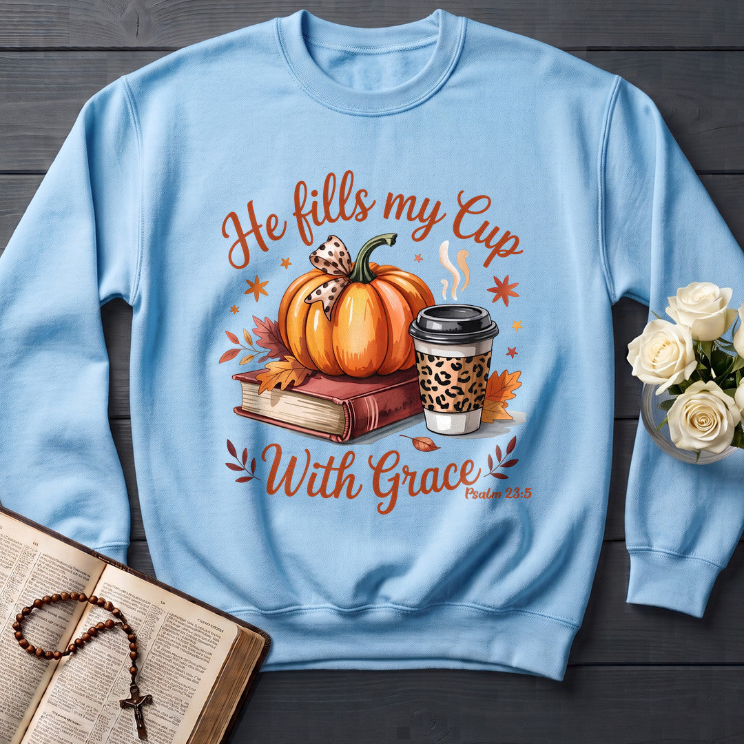 He Fills My Cup With Grace Psalm 23.5 01