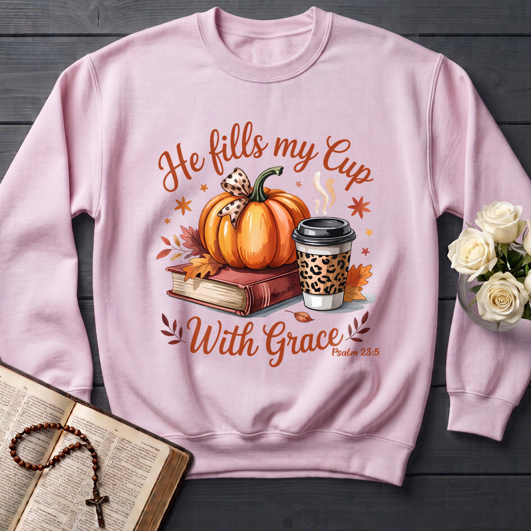He Fills My Cup With Grace Psalm 23.5 01