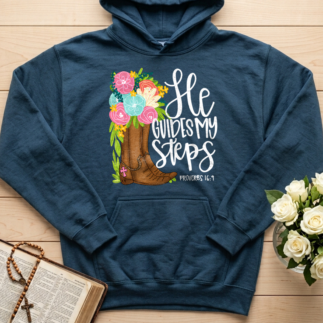 He Guides My Steps Proverbs 16.9 01