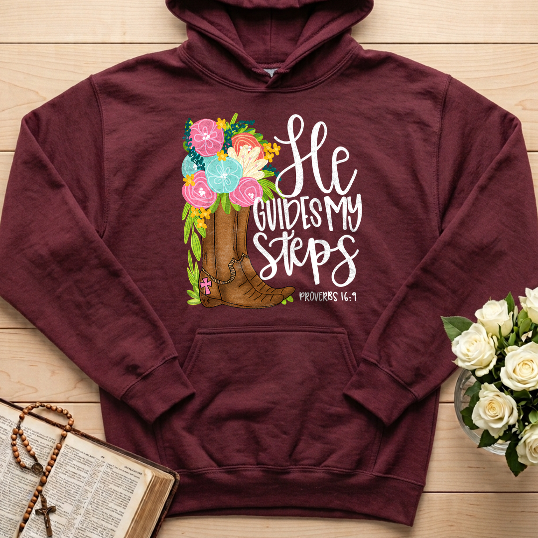 He Guides My Steps Proverbs 16.9 01