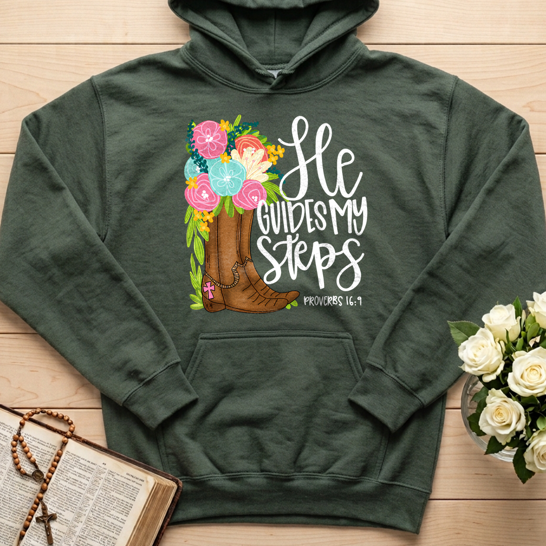 He Guides My Steps Proverbs 16.9 01