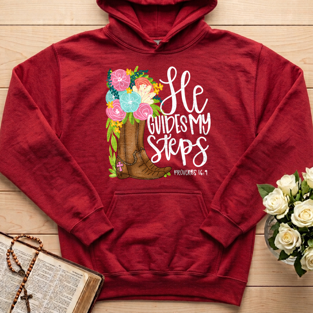 He Guides My Steps Proverbs 16.9 01