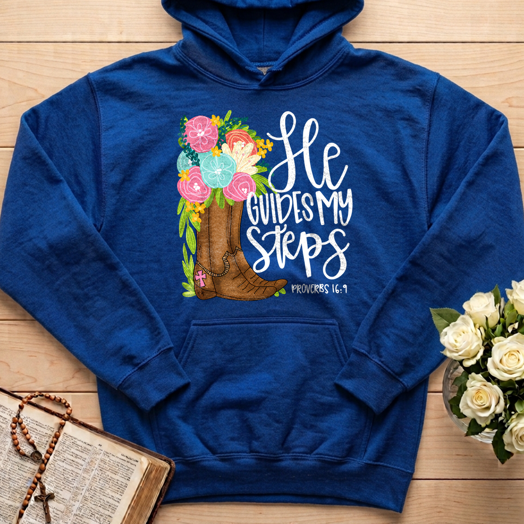 He Guides My Steps Proverbs 16.9 01
