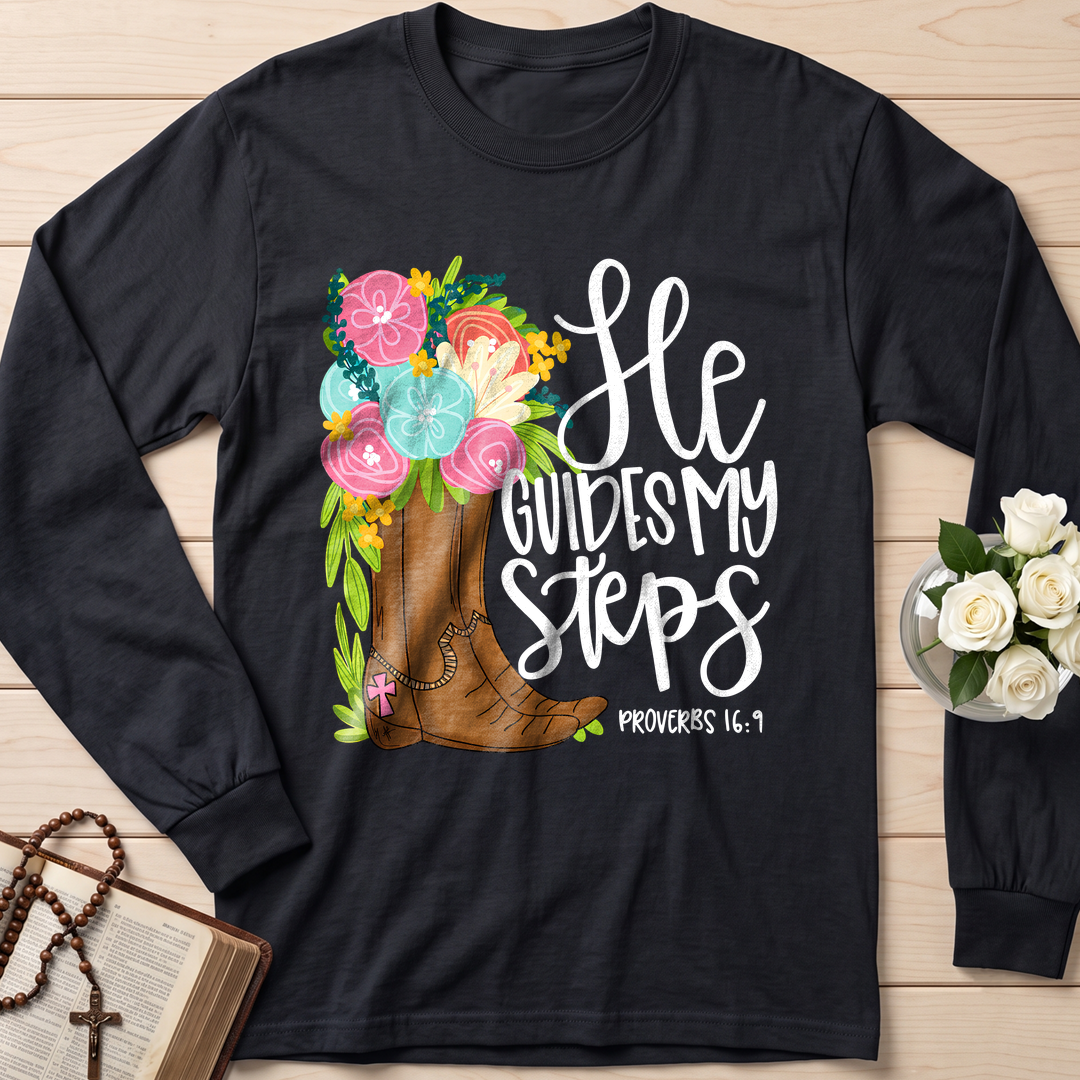 He Guides My Steps Proverbs 16.9 01