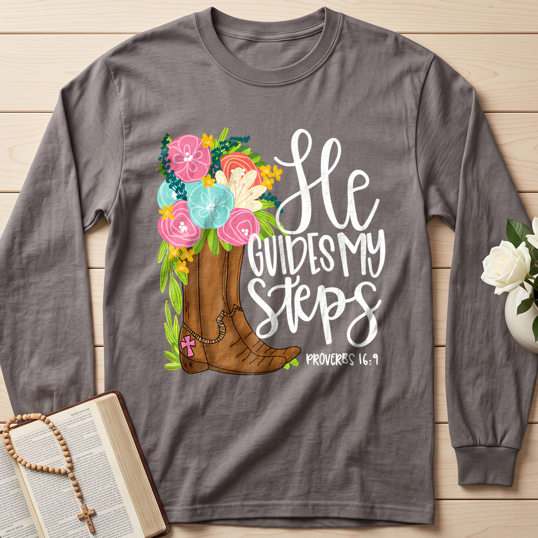 He Guides My Steps Proverbs 16.9 01