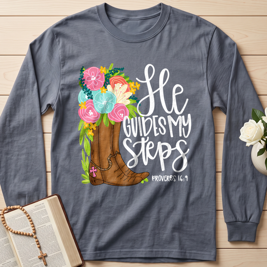 He Guides My Steps Proverbs 16.9 01