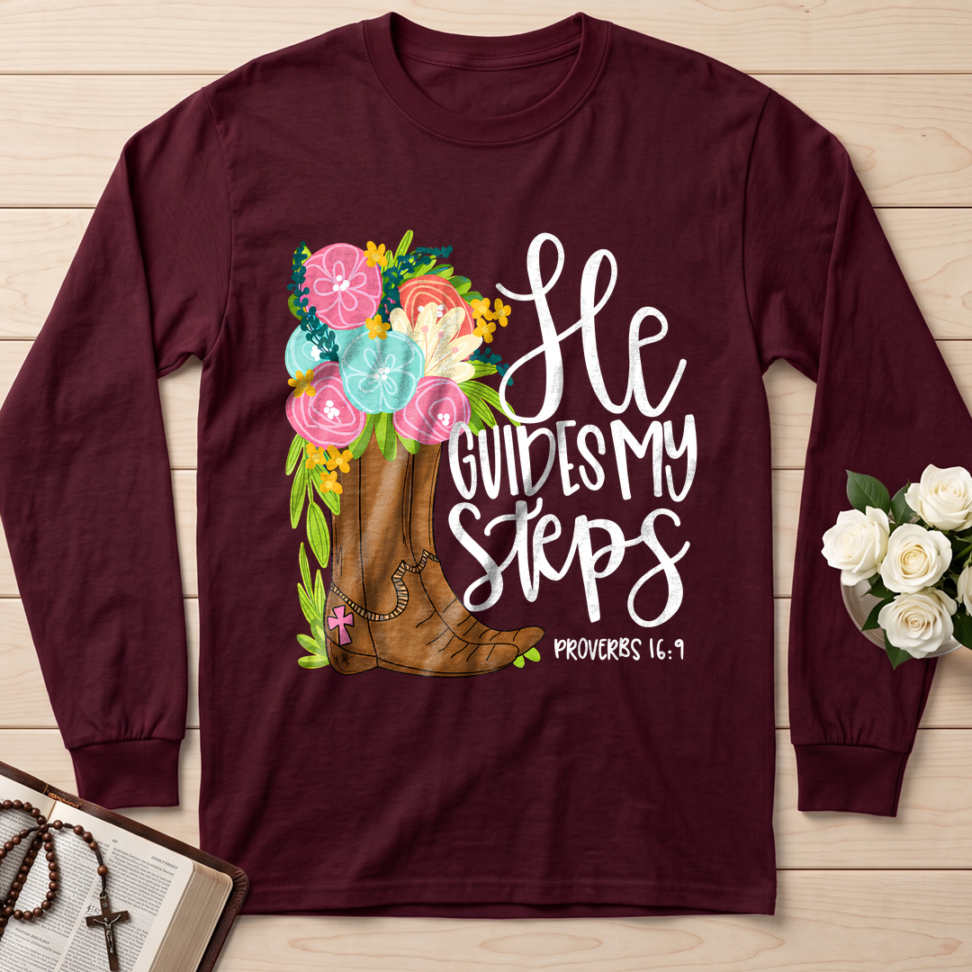 He Guides My Steps Proverbs 16.9 01