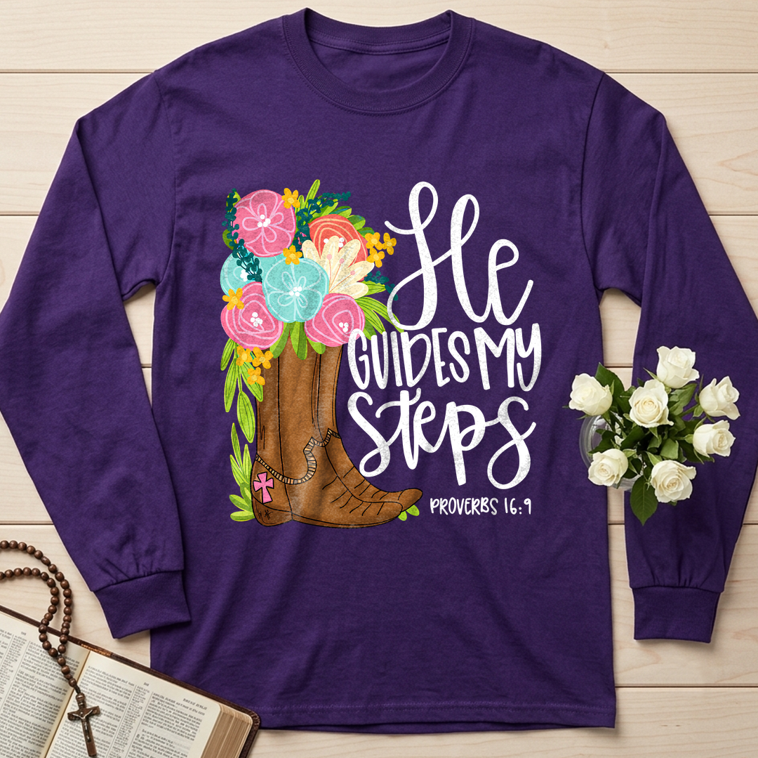He Guides My Steps Proverbs 16.9 01