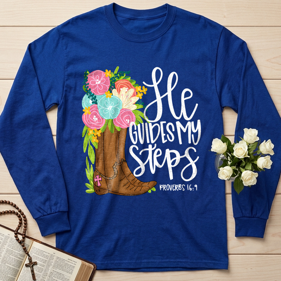 He Guides My Steps Proverbs 16.9 01