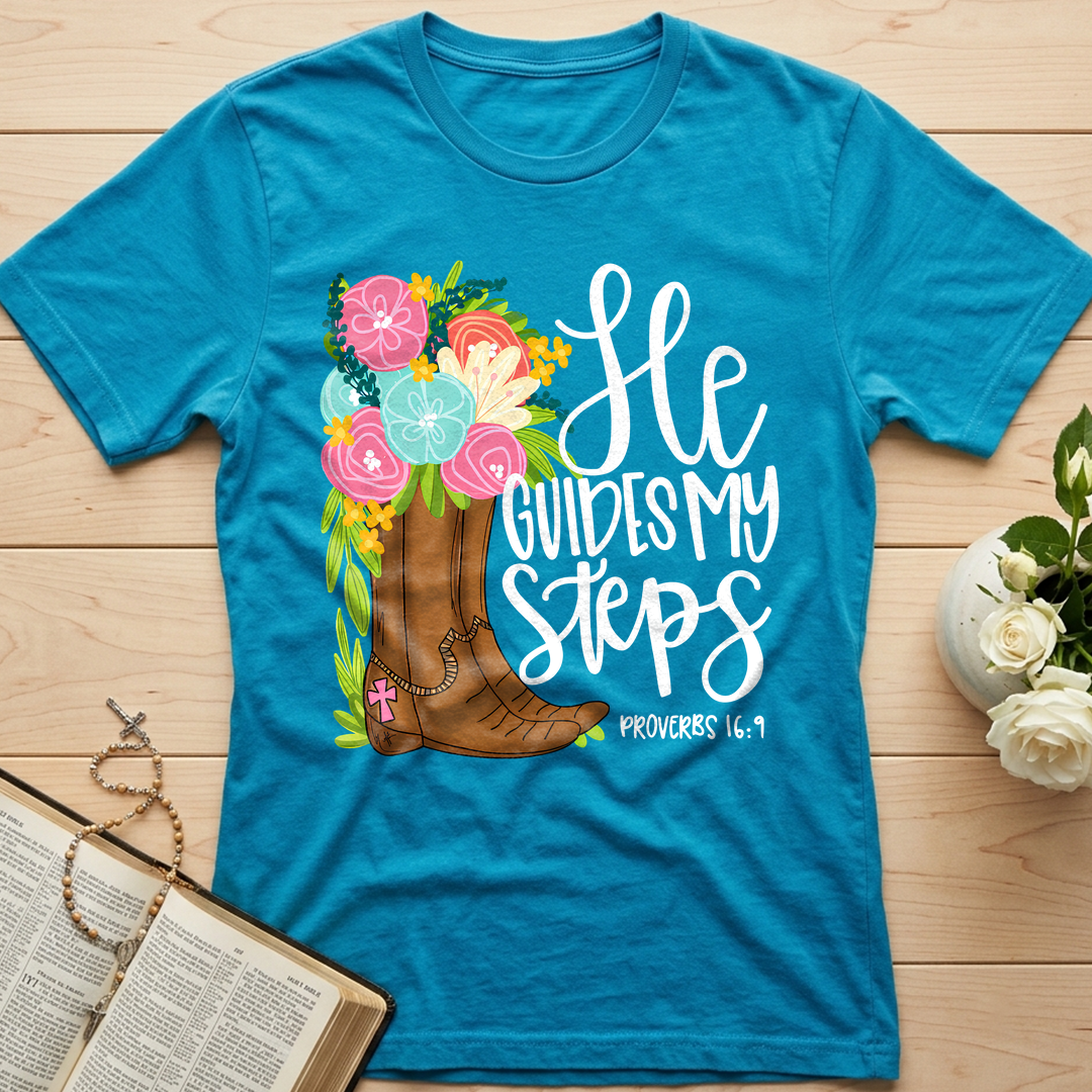 He Guides My Steps Proverbs 16.9 01