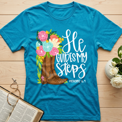 He Guides My Steps Proverbs 16.9 01