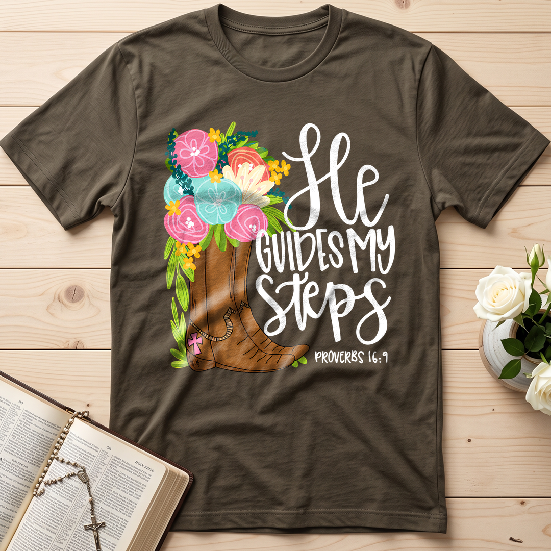 He Guides My Steps Proverbs 16.9 01