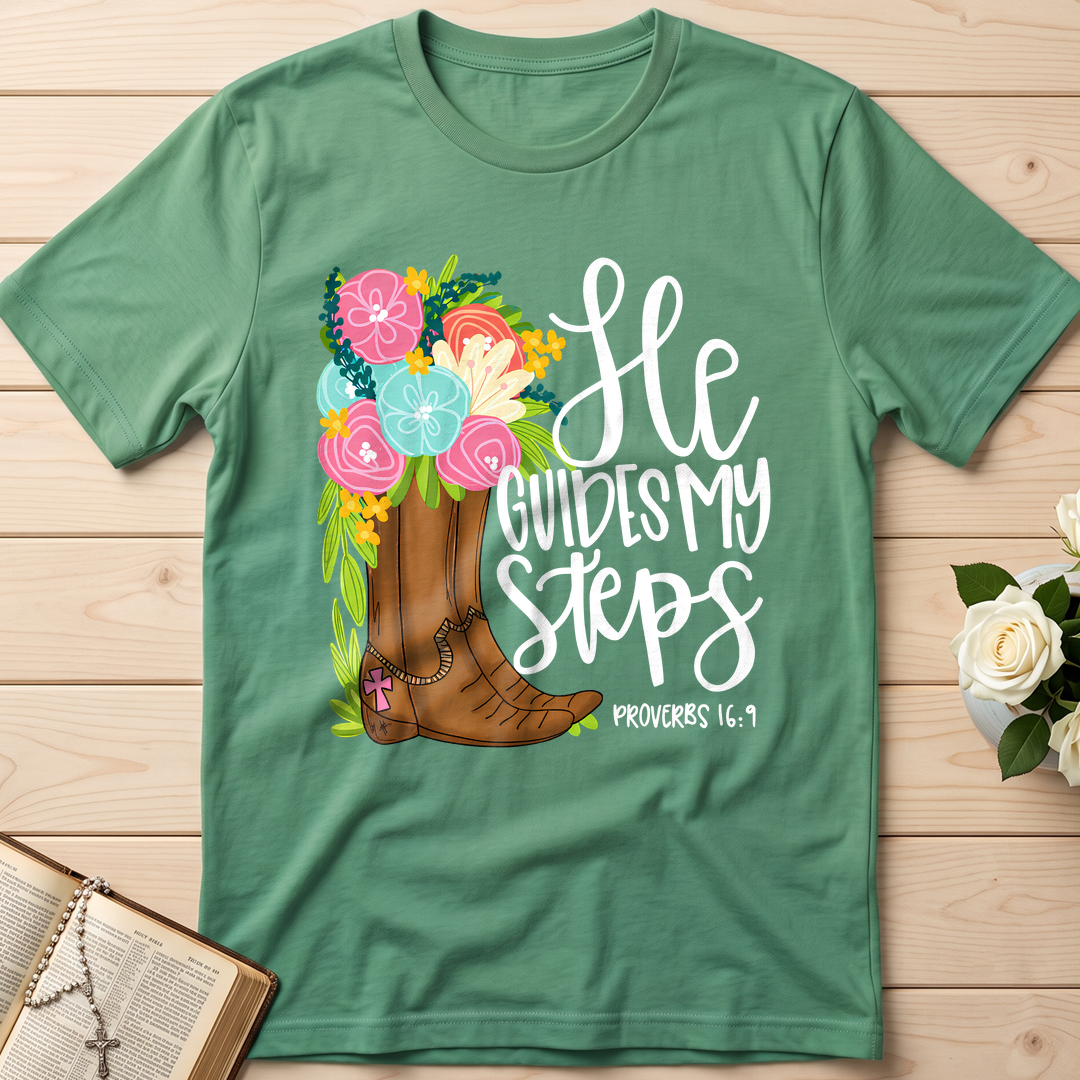 He Guides My Steps Proverbs 16.9 01