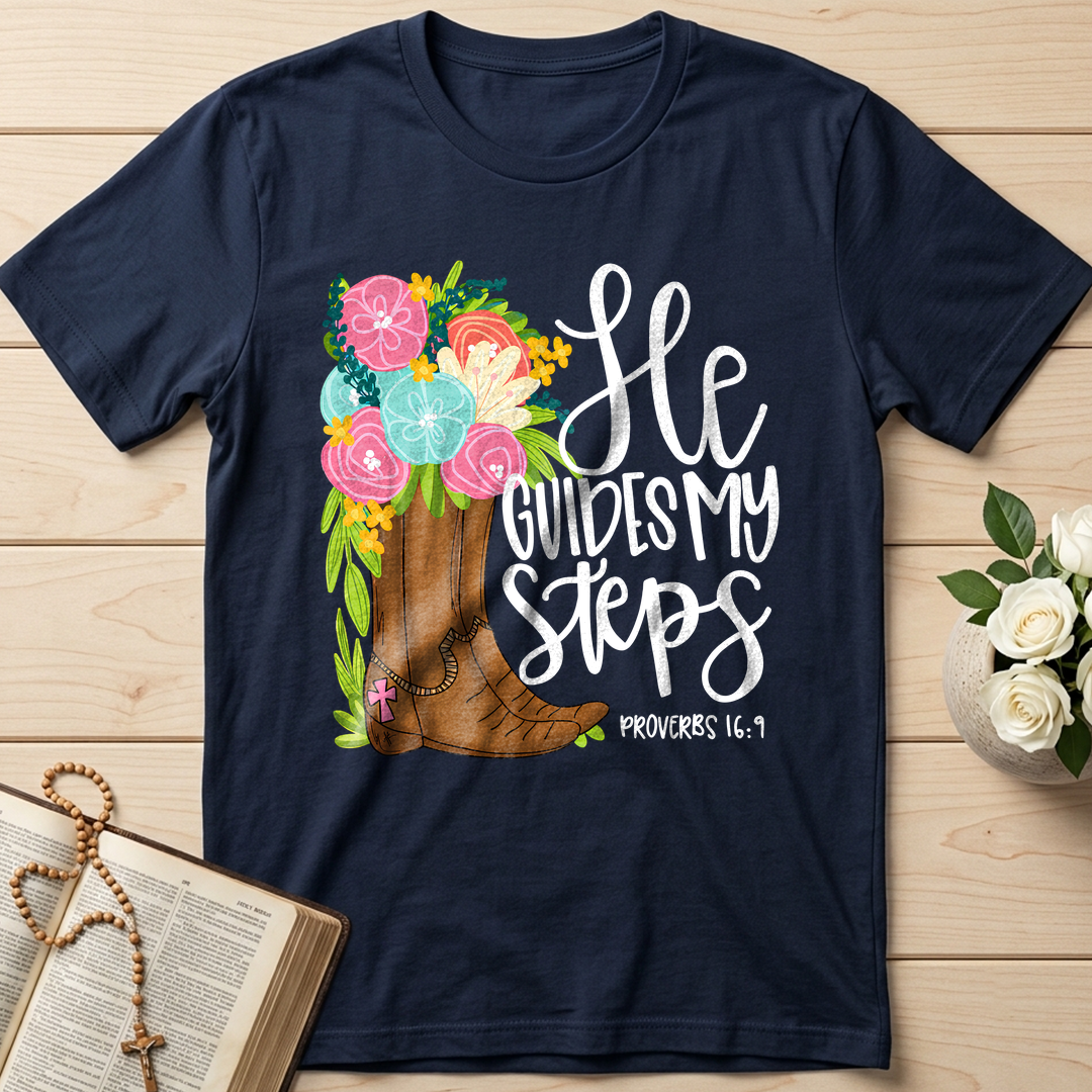 He Guides My Steps Proverbs 16.9 01