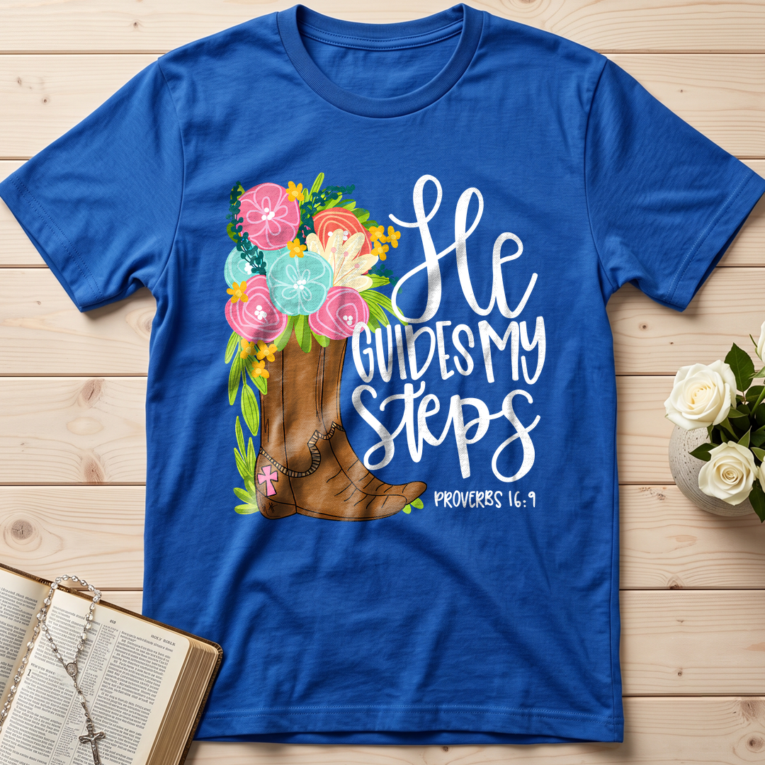 He Guides My Steps Proverbs 16.9 01