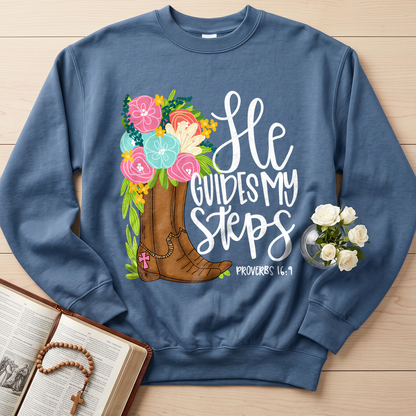 He Guides My Steps Proverbs 16.9 01