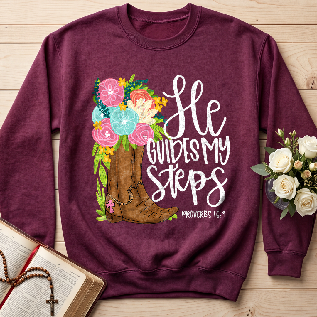 He Guides My Steps Proverbs 16.9 01