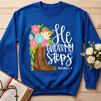 He Guides My Steps Proverbs 16.9 01