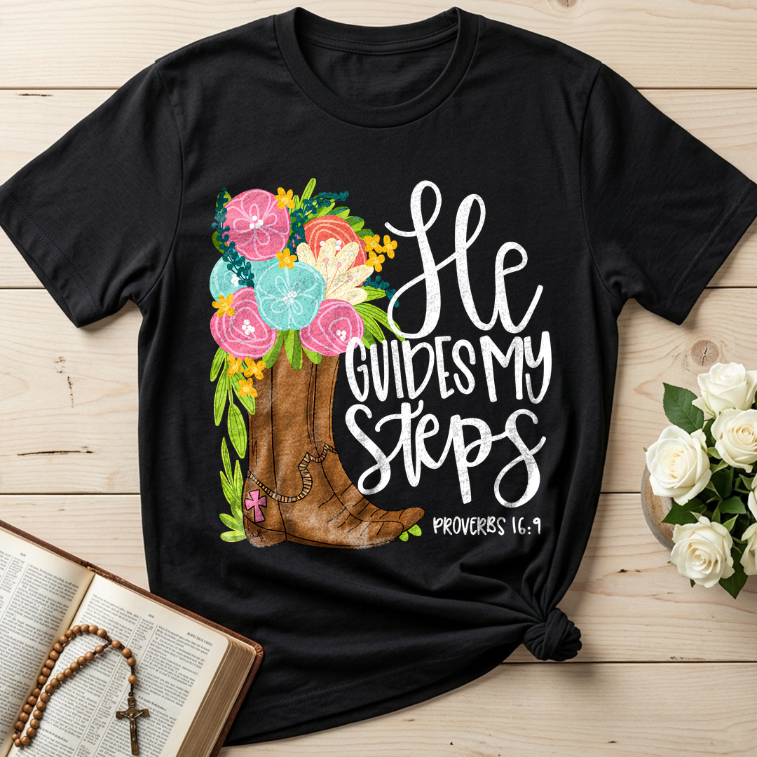 He Guides My Steps Proverbs 16.9 01