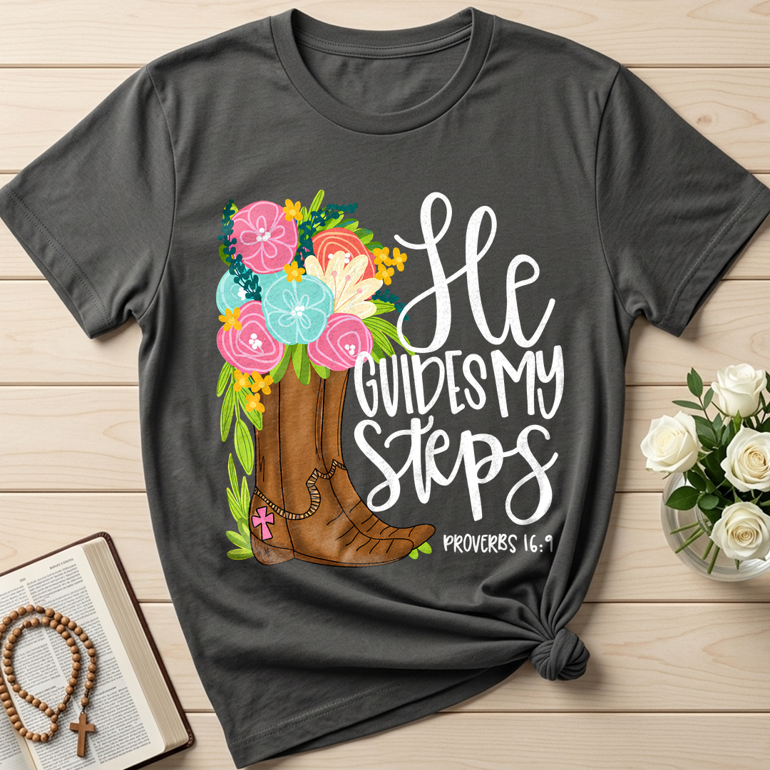 He Guides My Steps Proverbs 16.9 01
