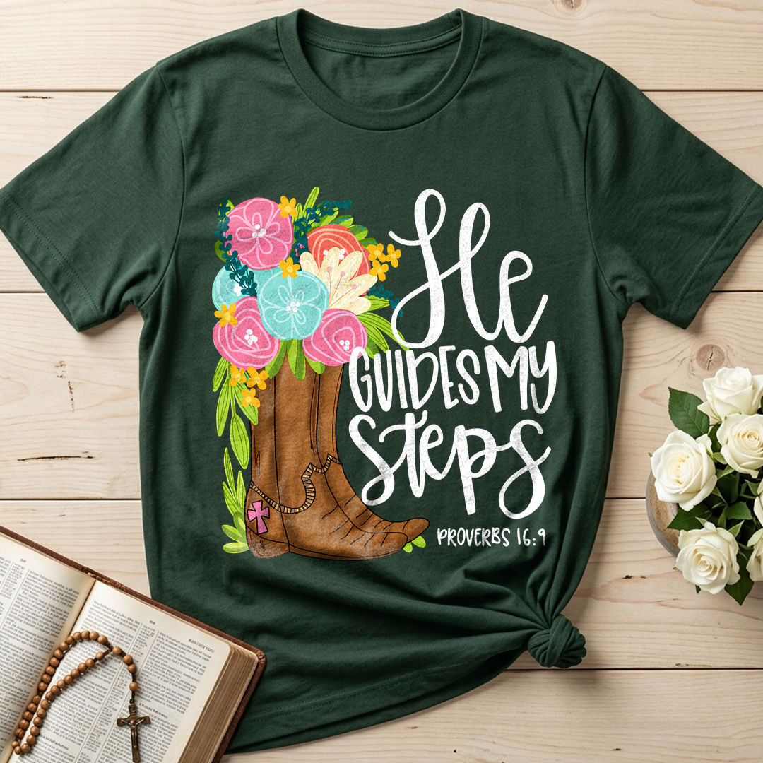 He Guides My Steps Proverbs 16.9 01