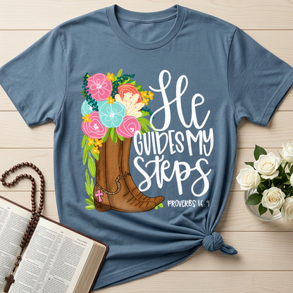 He Guides My Steps Proverbs 16.9 01