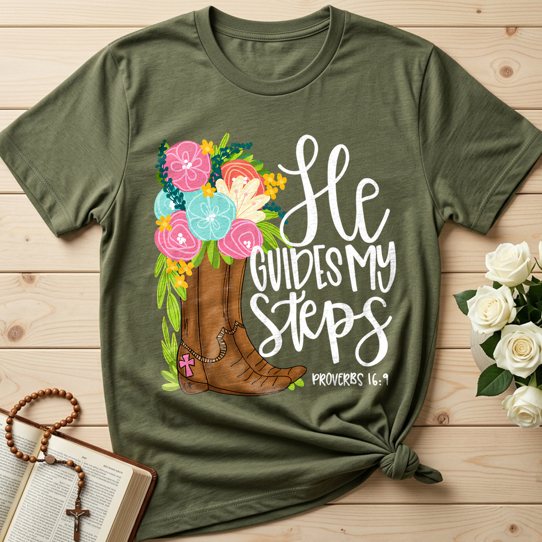 He Guides My Steps Proverbs 16.9 01