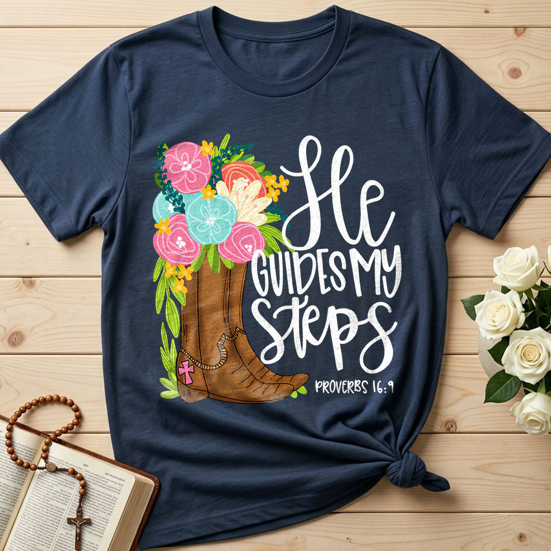 He Guides My Steps Proverbs 16.9 01