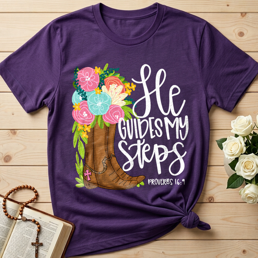 He Guides My Steps Proverbs 16.9 01