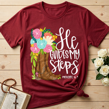 He Guides My Steps Proverbs 16.9 01